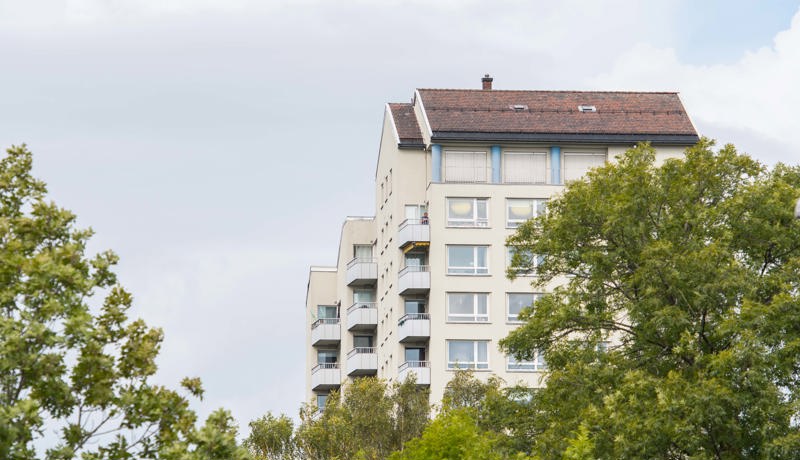 Høyblokk på avstand